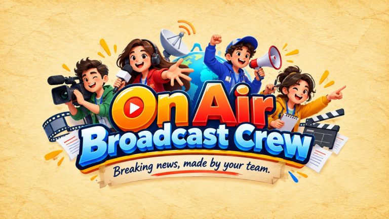 On Air Broadcast Crew